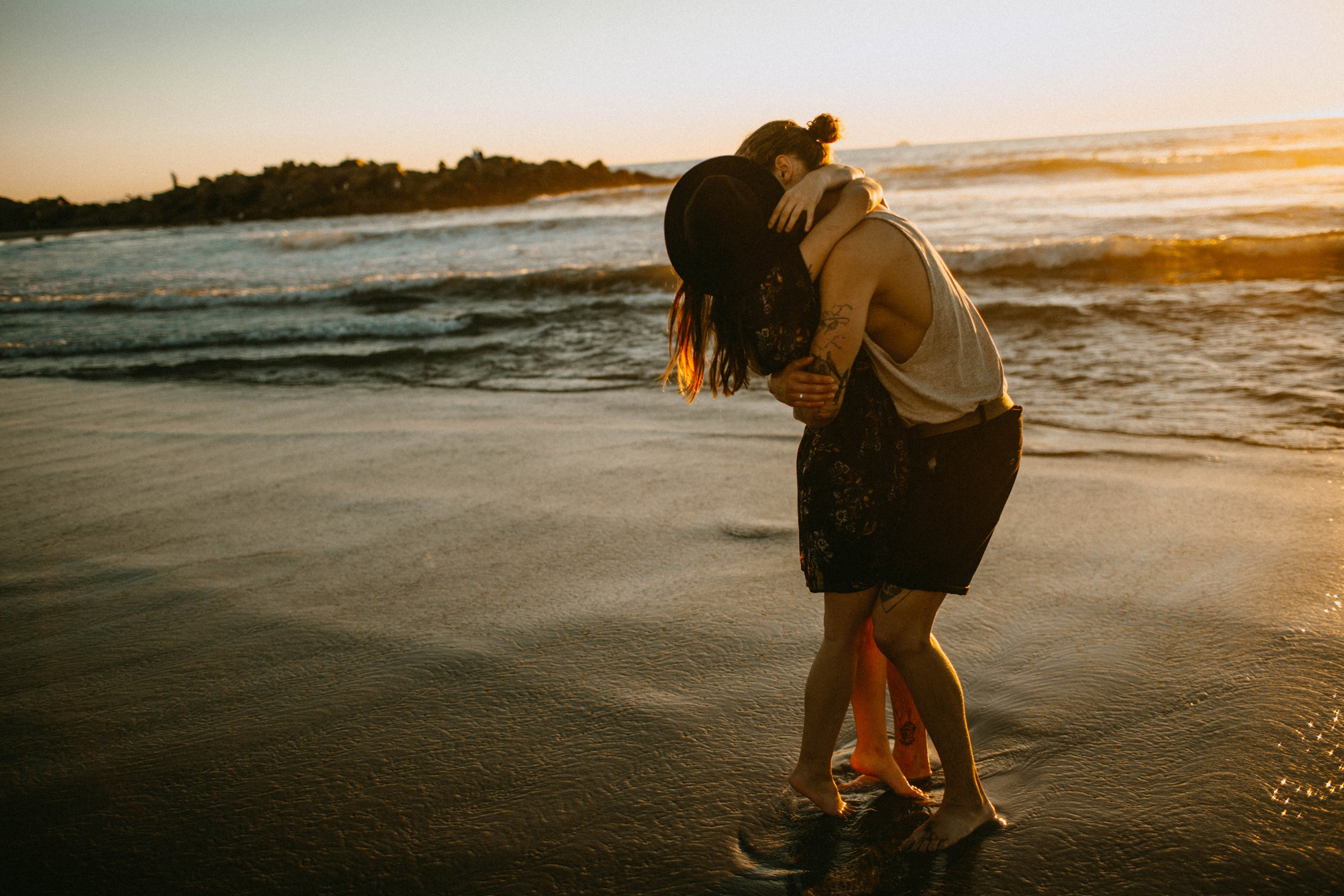 Couple on the beach